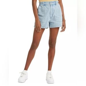 Levi's High-Waist A-Line Denim Shorts